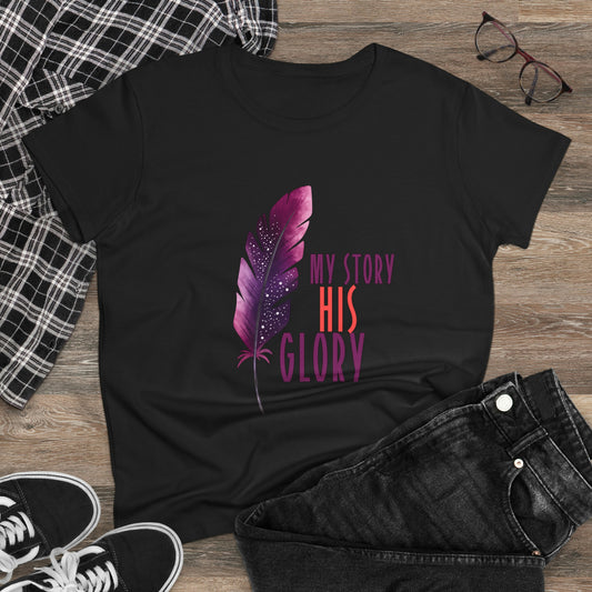 MY STORY HIS GLORY COTTON TEE