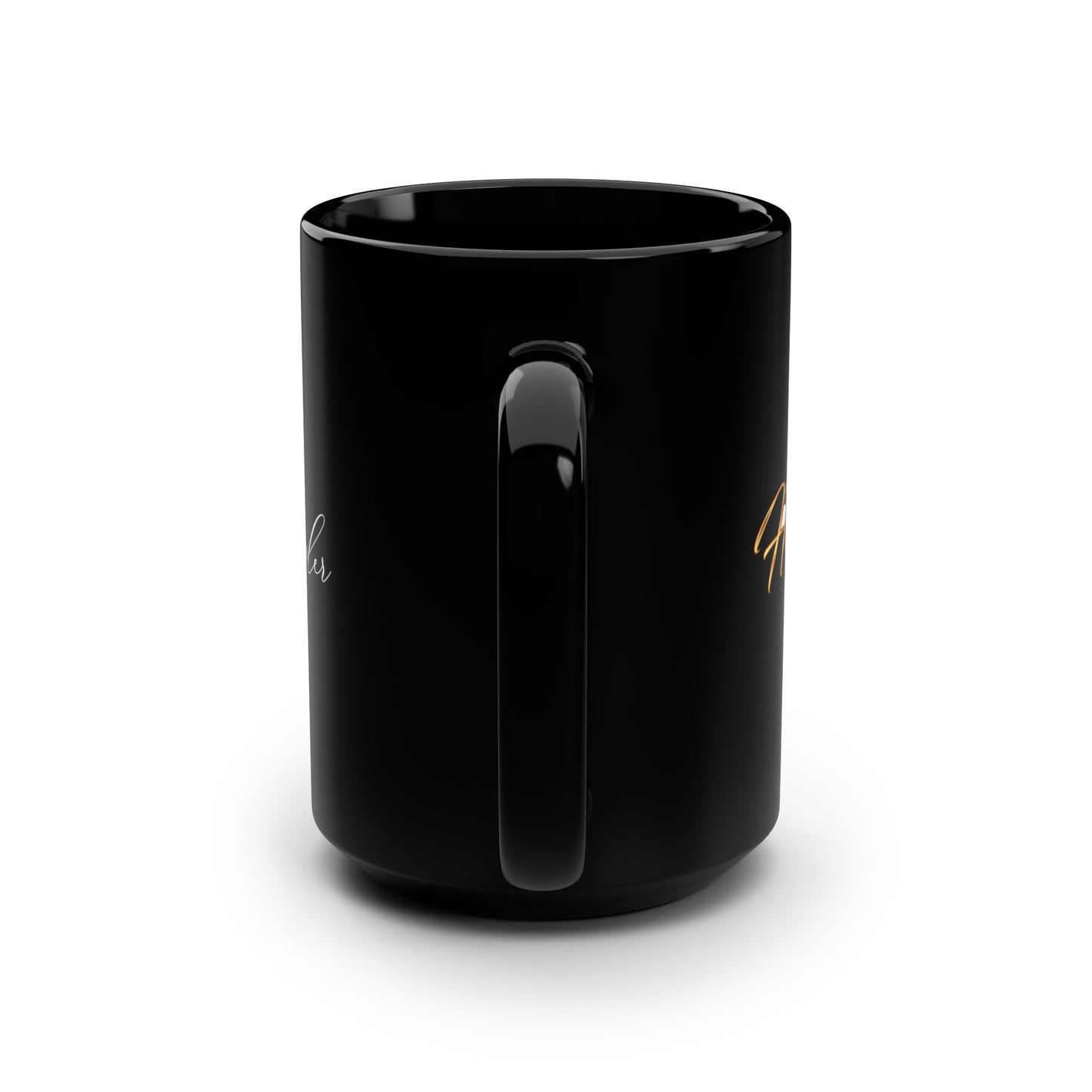 H H FOWLER SIGNATURE (BLACK) MUG15oz